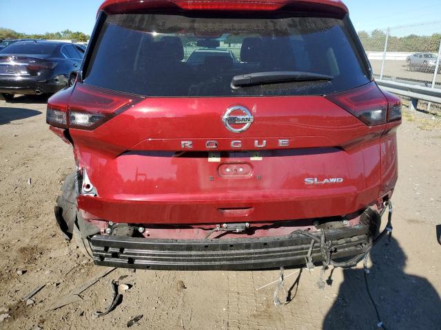 JN8AT3CB2MW203098 - 2021 NISSAN ROGUE SL RED photo 9