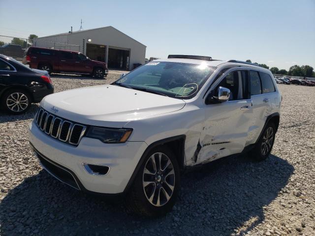 1C4RJFBTXJC166346 - 2018 JEEP GRAND CHER WHITE photo 2