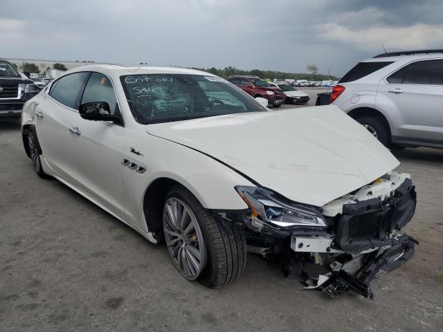 ZAM56YPM4N1388472 - 2022 MASERATI QUATTROPOR WHITE photo 1