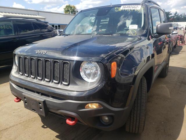 ZACCJBCB8HPE88168 - 2017 JEEP RENEGADE T BLACK photo 2