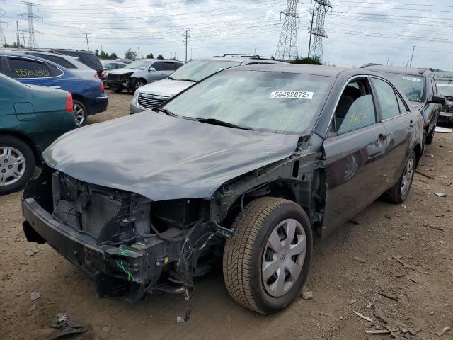 4T1BE46K68U766213 - 2008 TOYOTA CAMRY CE GRAY photo 2