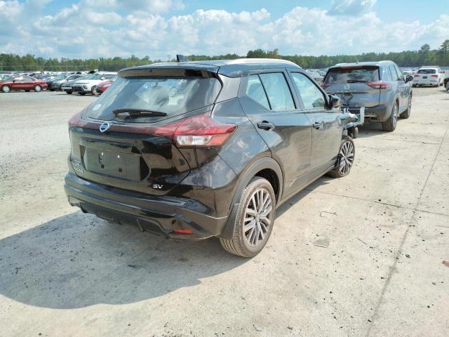 3N1CP5CV6ML511611 - 2021 NISSAN KICKS SV BLACK photo 4