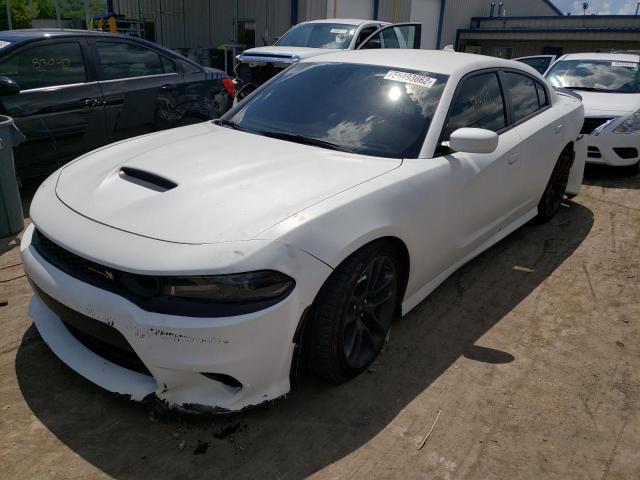 2C3CDXGJXMH535304 - 2021 DODGE CHARGER SC WHITE photo 2