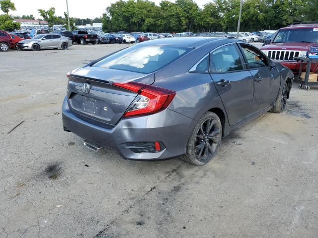19XFC2F80KE039496 - 2019 HONDA CIVIC SPOR GRAY photo 4