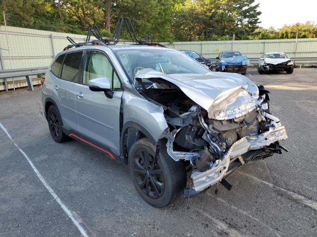 JF2SKAJC2KH510163 - 2019 SUBARU FORESTER S SILVER photo 1