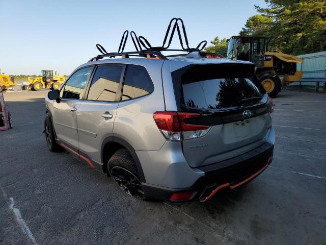 JF2SKAJC2KH510163 - 2019 SUBARU FORESTER S SILVER photo 3