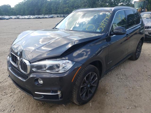 5UXKR0C3XH0V76466 - 2017 BMW X5 XDRIVE3 GRAY photo 2