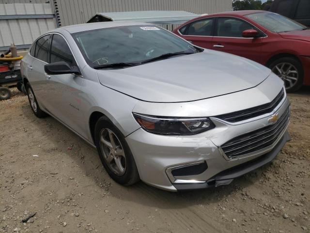 1G1ZB5STXJF103312 - 2018 CHEVROLET MALIBU LS SILVER photo 1