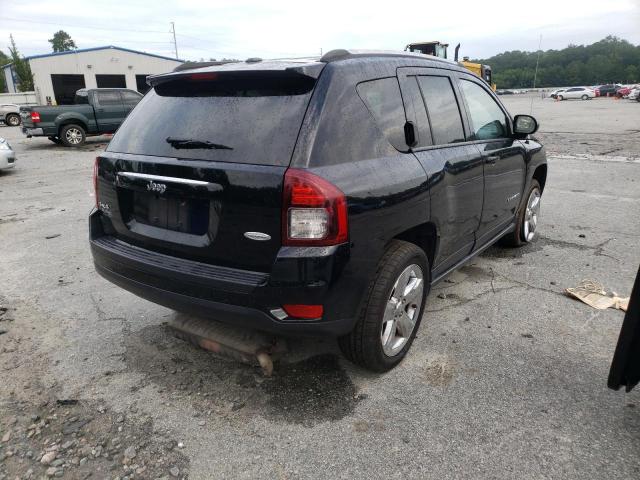 1C4NJDEBXED632735 - 2014 JEEP COMPASS BLACK photo 4