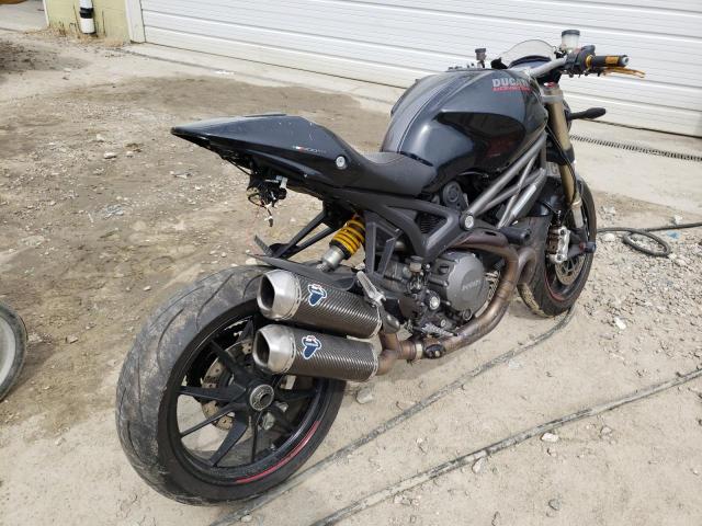 ZDM1RARRXCB052041 - 2012 DUCATI MONSTER 11 BLACK photo 4