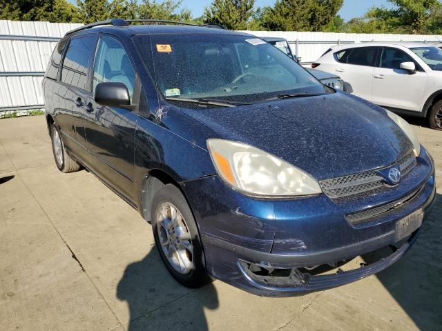 5TDBA23C84S012780 - 2004 TOYOTA SIENNA LE BLUE photo 9