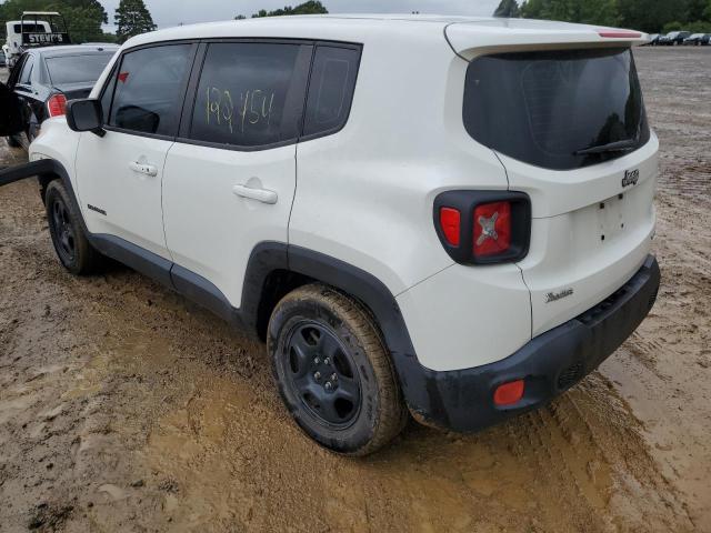 ZACCJAAT5GPD48311 - 2016 JEEP RENEGADE S WHITE photo 3