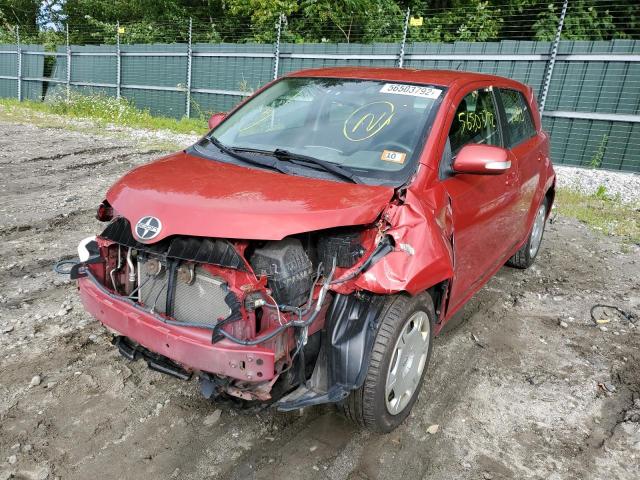 JTKKU4B49C1017598 - 2012 TOYOTA SION RED photo 2