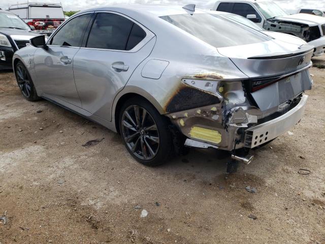 JTHGZ1B2XN5054861 - 2022 LEXUS IS 350 F-S SILVER photo 3