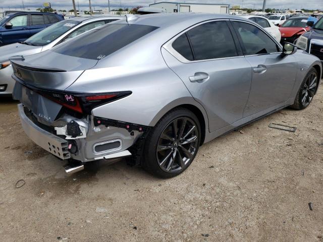 JTHGZ1B2XN5054861 - 2022 LEXUS IS 350 F-S SILVER photo 4