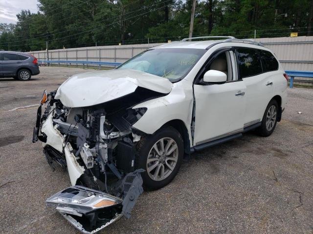 5N1AR2MN4GC664088 - 2016 NISSAN PATHFINDER WHITE photo 2