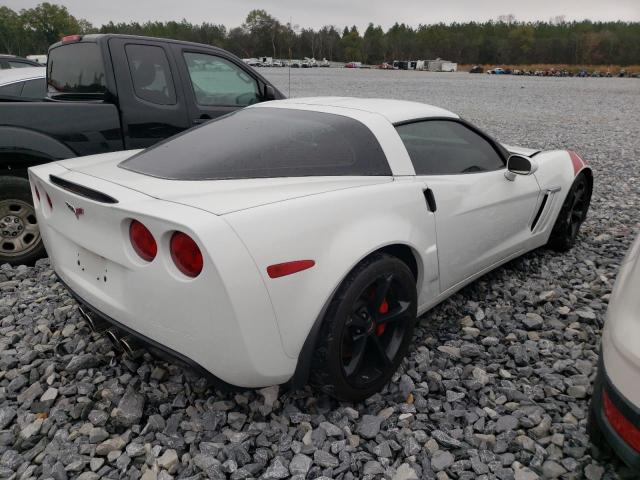 1G1YV2DW4D5109884 - 2013 CHEVROLET CORVETTE G WHITE photo 4