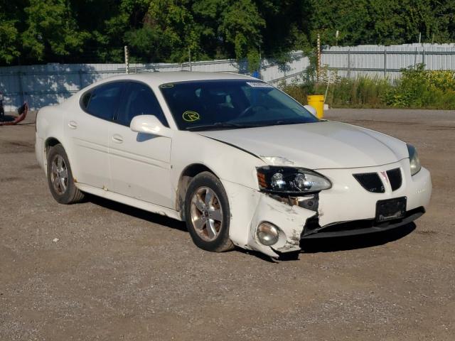 2G2WP552761177319 - 2006 PONTIAC GRAND PRIX WHITE photo 1