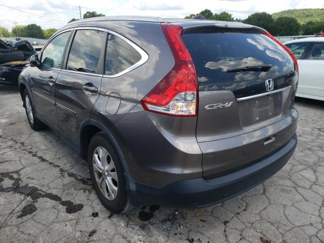 5J6RM3H72CL004143 - 2012 HONDA CR-V EXL CHARCOAL photo 3