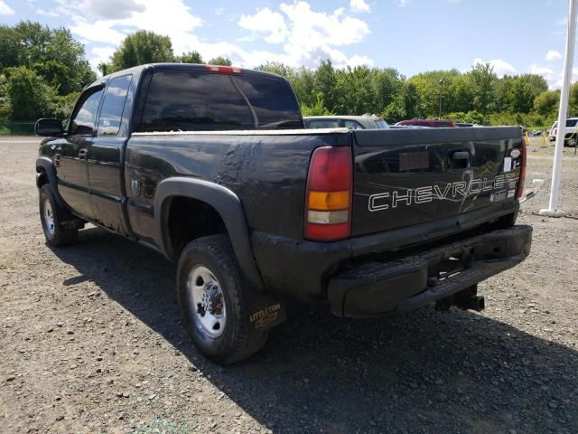 1GCHK29UX6E281783 - 2006 CHEVROLET SILVERADO BLACK photo 3