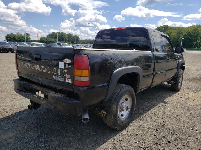 1GCHK29UX6E281783 - 2006 CHEVROLET SILVERADO BLACK photo 4