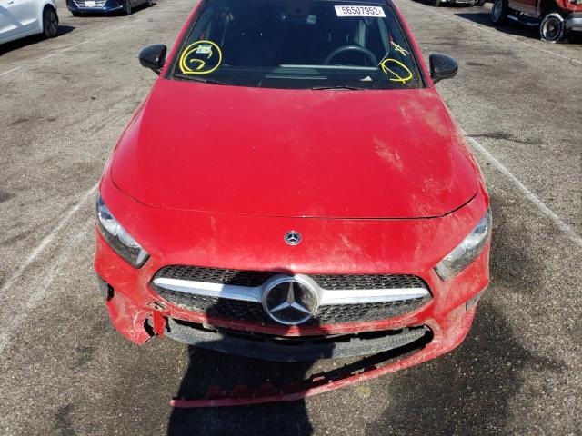 WDD3G4EB5LW042133 - 2020 MERCEDES-BENZ A 220 RED photo 9