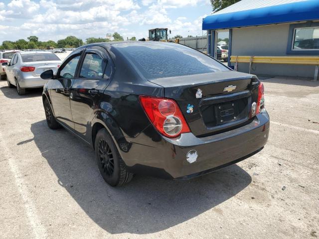 1G1JA5SHXE4171154 - 2014 CHEVROLET SONIC LS GRAY photo 3