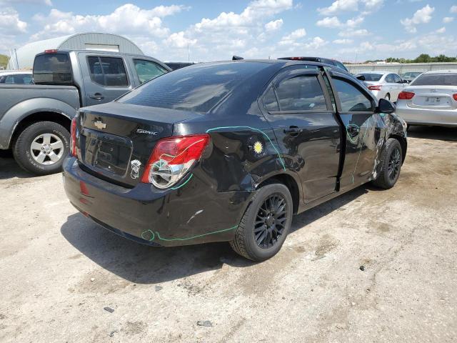 1G1JA5SHXE4171154 - 2014 CHEVROLET SONIC LS GRAY photo 4