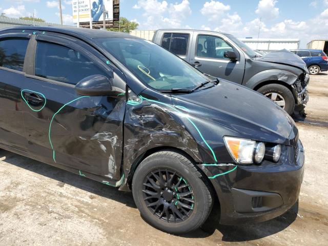 1G1JA5SHXE4171154 - 2014 CHEVROLET SONIC LS GRAY photo 9