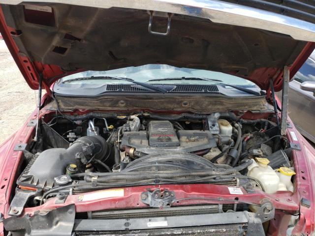 1D7KS28A37J608567 - 2007 DODGE RAM 2500 S Կարմիր լուսանկար 7