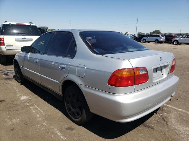 2HGEJ661XYH577567 - 2000 HONDA CIVIC BASE SILVER photo 3