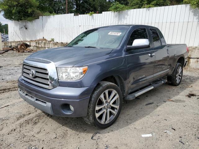 5TBRT581X7S450831 - 2007 TOYOTA TUNDRA DOU BLUE photo 2