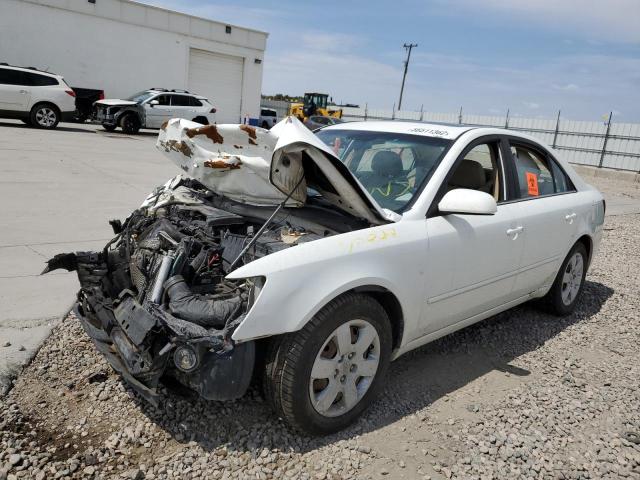 5NPET46C39H431325 - 2009 HYUNDAI SONATA GLS WHITE photo 2