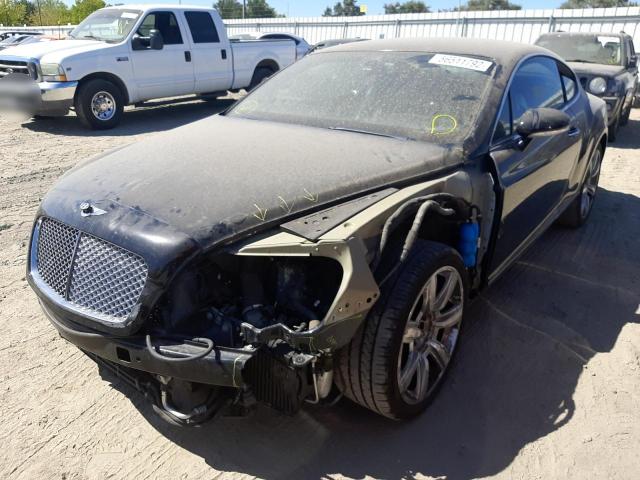 SCBCR73W67C042163 - 2007 BENTLEY CONTINENTA BLACK photo 2