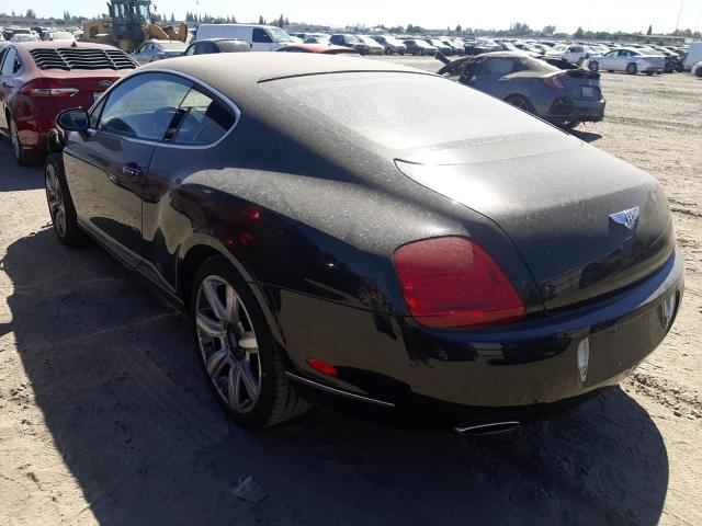 SCBCR73W67C042163 - 2007 BENTLEY CONTINENTA BLACK photo 3