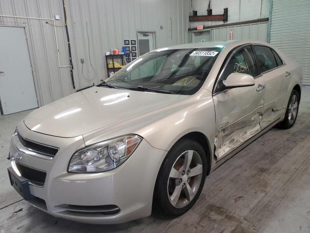 1G1ZC5E01CF159981 - 2012 CHEVROLET MALIBU 1LT 金色 照片 2