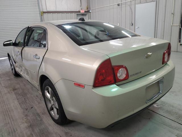 1G1ZC5E01CF159981 - 2012 CHEVROLET MALIBU 1LT 金色 照片 3