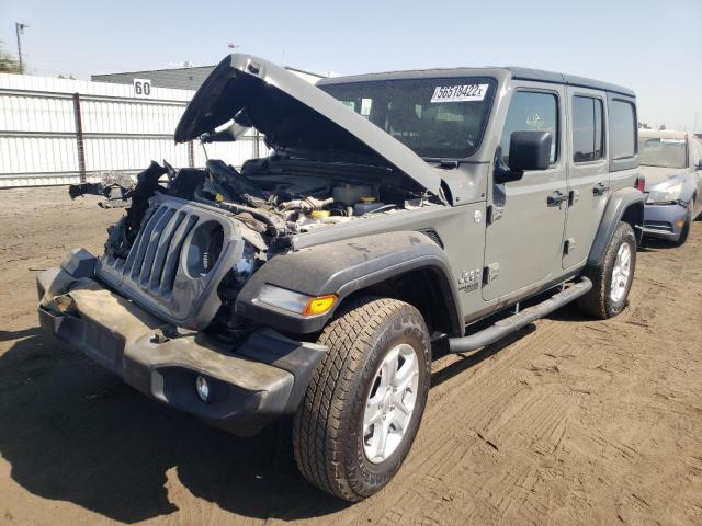 1C4HJXDG5KW546308 - 2019 JEEP WRANGLER U გრაფიტი ფოტო 2