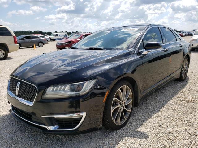 3LN6L5FC4HR632622 - 2017 LINCOLN MKZ RESERV BLACK photo 2