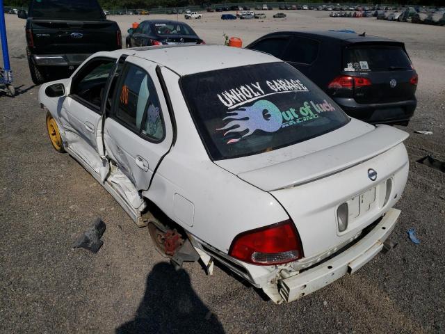 3N1AB51D23L724795 - 2003 NISSAN SENTRA SE- WHITE photo 3