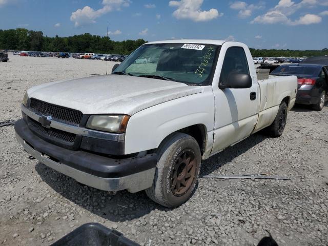 1GCEC14X45Z274623 - 2005 CHEVROLET SILVERADO WHITE photo 2