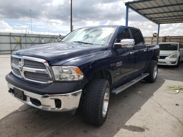 1C6RR7LM6HS881962 - 2017 RAM 1500 SLT BLUE photo 2