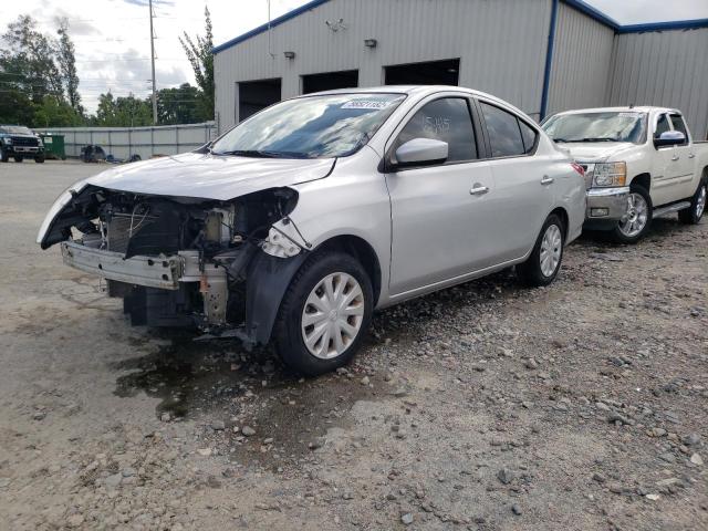 3N1CN7AP2KL834251 - 2019 NISSAN VERSA S SILVER photo 2