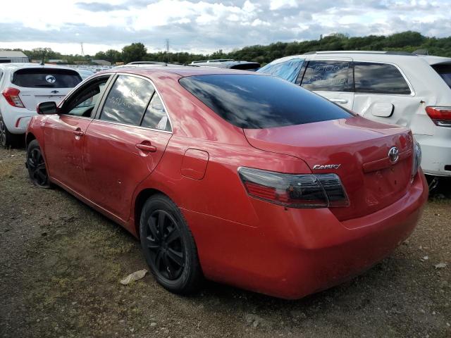 4T1BE46K07U016420 - 2007 TOYOTA CAMRY CE RED photo 3