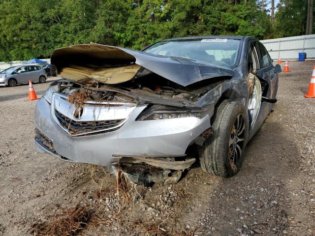 19UUB1F56FA025395 - 2015 ACURA TLX TECH SILVER photo 2