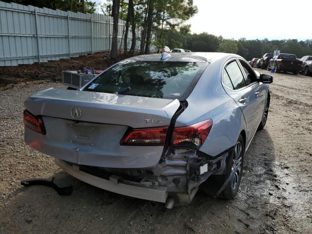 19UUB1F56FA025395 - 2015 ACURA TLX TECH SILVER photo 4