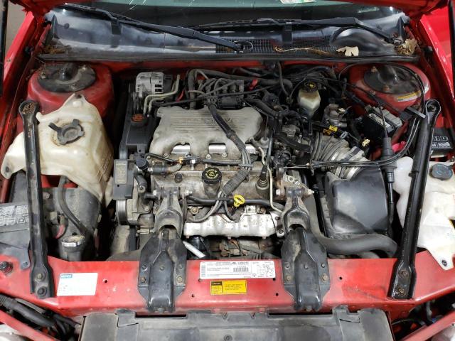 2G1WW12M9X9281822 - 1999 CHEVROLET MONTE CARL წითელი ფოტო 7