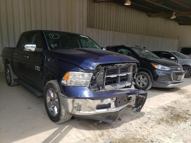 1C6RR7LG0HS810394 - 2017 RAM 1500 SLT BLUE photo 1