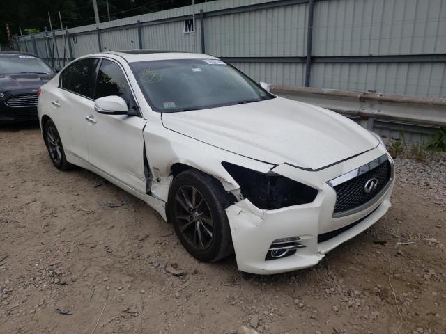 JN1EV7AR1HM840972 - 2017 INFINITI Q50 PREMIU WHITE photo 1