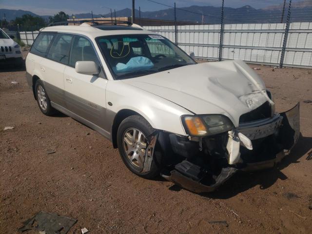 4S3BH806327622316 - 2002 SUBARU LEGACY OUT WHITE photo 1